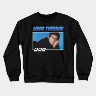 Louis Theroux 90s Blue Crewneck Sweatshirt